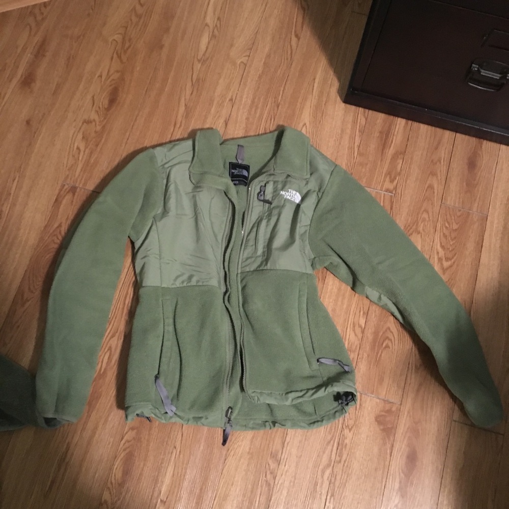 Green North Face Jacket